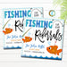 Goldfish Realtor Pop By Tag, Fishing for Your Referrals, Small Business Banking Marketing Client, Treat Food Printable DIY Editable Template