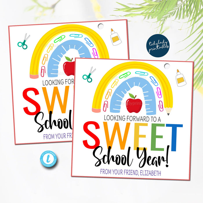 Editable Back to School Printable Teacher Gift โ TidyLady Printables