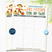 EDITABLE Fall Festival Volunteer Sign Up Form Printable Fall Harvest Party, Community Church Autumn Event Sign Up Sheet Kids Halloween Party