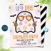 Let's Get Spooky Birthday Invitation, Hippie Ghost Pink Pastel Girl Halloween Party Invite, Hey Boo Ghost Retro Printable, EDITABLE TEMPLATE