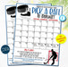 EDITABLE Hockey Pick a Date to Donate Printable, Ice Hockey Fundraiser, Team Sports Hockey Player Calendar, Printable Digital Template