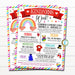 Kindness Week Itinerary Flyer, Diversity Inclusion, Printable Editable School PTO PTA Company Nonprofit Organization Schedule, DIY Template