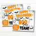 Halloween Gift Tags, Happy Halloween to a Fab-BOO-Lous Team, Coworker Teacher Staff Nurse Appreciation Thank You Label, Editable Template