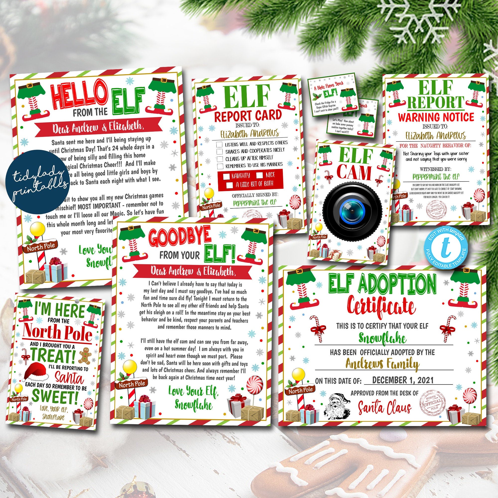 2022-christmas-elf-set-elf-activity-ideas-tidylady-printables for Free Printable Adoption Day Cards 2022 Christmas Elf Set | Elf Activity Ideas — TidyLady Printables for Free Printable Adoption Day Cards