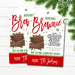 Christmas Gift Tags, Brownie Mix Recipe Tag, Holiday Teacher Staff Secret Santa Gift Xmas Hostess Bakery Treat Label, DIY Editable Template