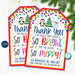 Christmas Teacher Appreciation Tag, Thanks for making students bright and school merry, Holiday Student Preschool Teacher Pto Gift, EDITABLE