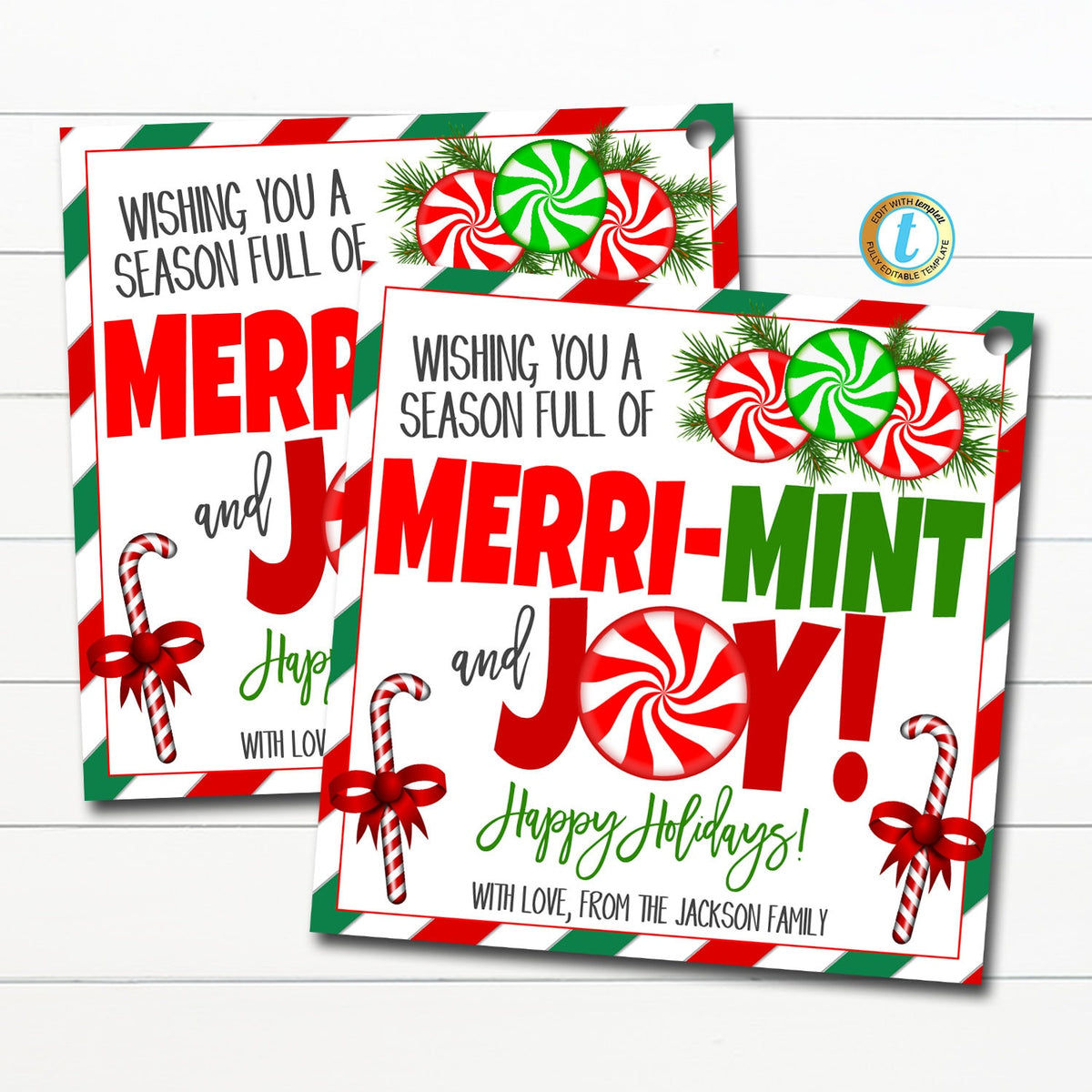 Christmas Mint Tags | Wishing You merri-mint and Joy — TidyLady Printables christmas-mint-tags-wishing-you-merri-mint-and-joy-tidylady-printables