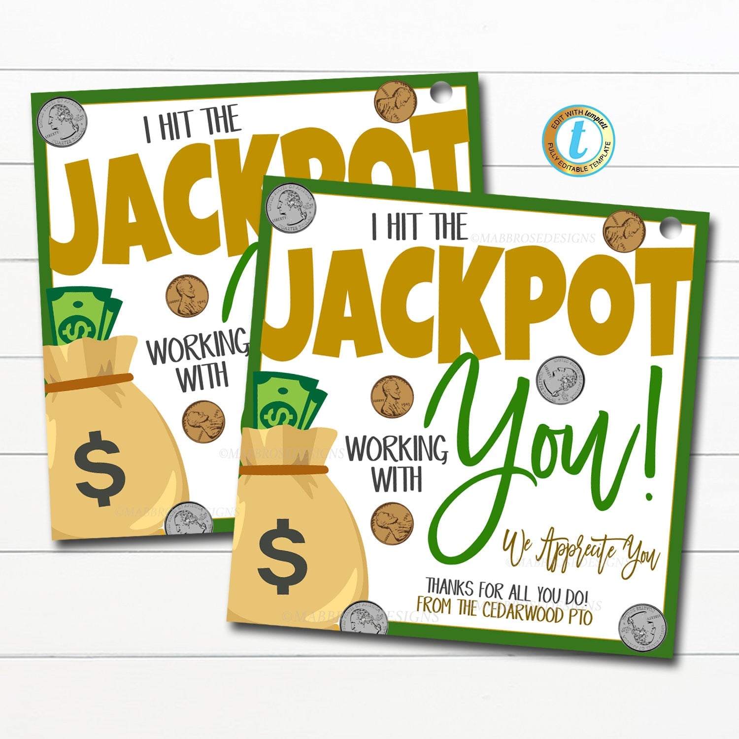 Hit the Jackpot Working With You | Appreciation Gift Lucky Lottery — TidyLady Printables hit-the-jackpot-working-with-you-appreciation-gift-lucky-lottery-tidylady-printables
