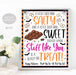Halloween Staff Appreciation Sign, Chocolate Pretzel Thank You Sign, Work Employee Appreciation Something Salty Sweet Treat, Fall Printable