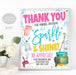 Housekeeping Appreciation Week Sign Housekeeper Thank You Gift School Employee Staff Janitor Thank you gift, INSTANT DOWNLOAD Thank You Sign