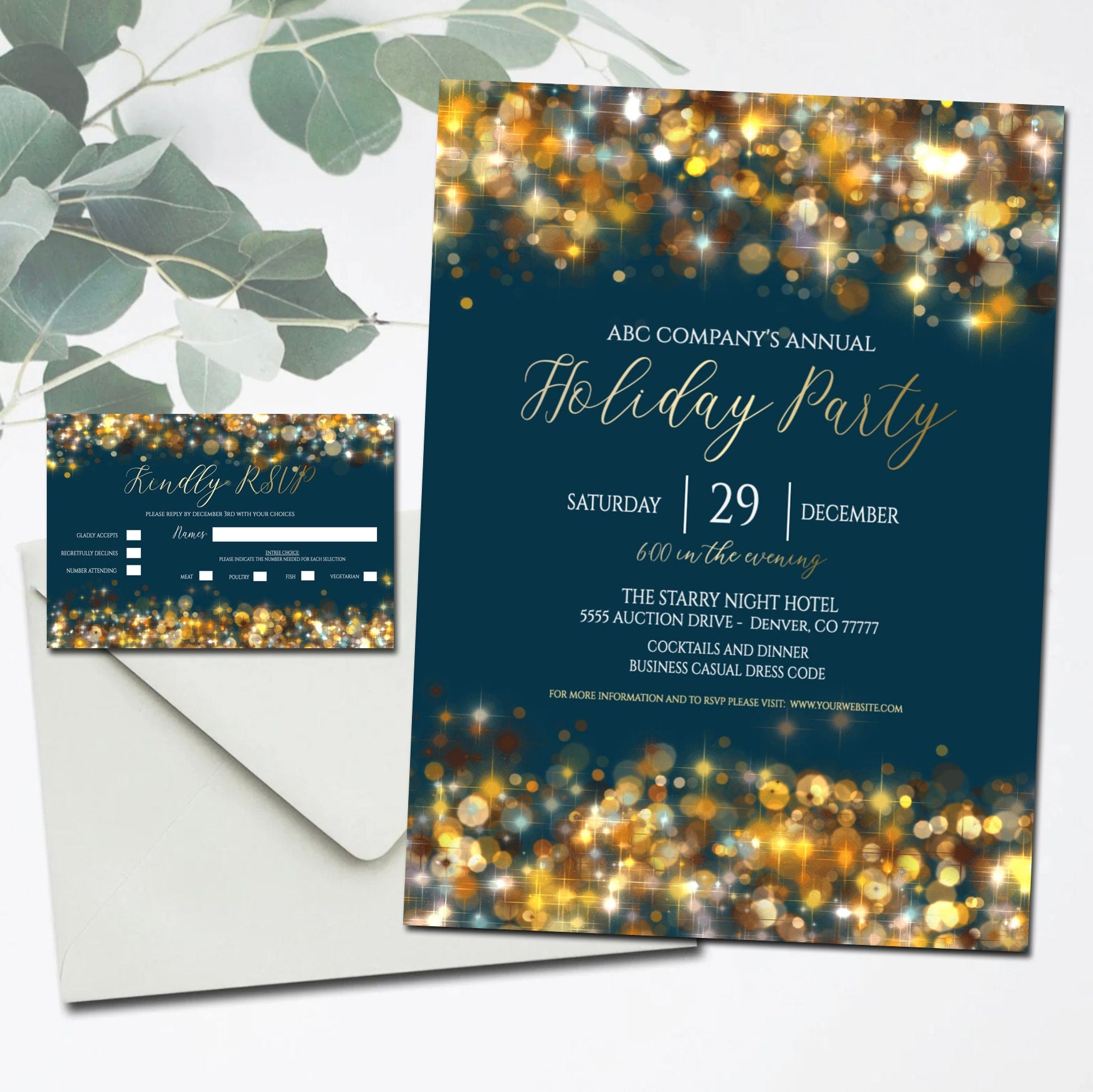 Holiday Work Event Invitation Samples Christmas Party Invitation