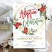 Christmas Adoption Celebration Editable Invitation Template, Printable Editable, Forever Family Holiday Christmas Party, Ceremony Invitation