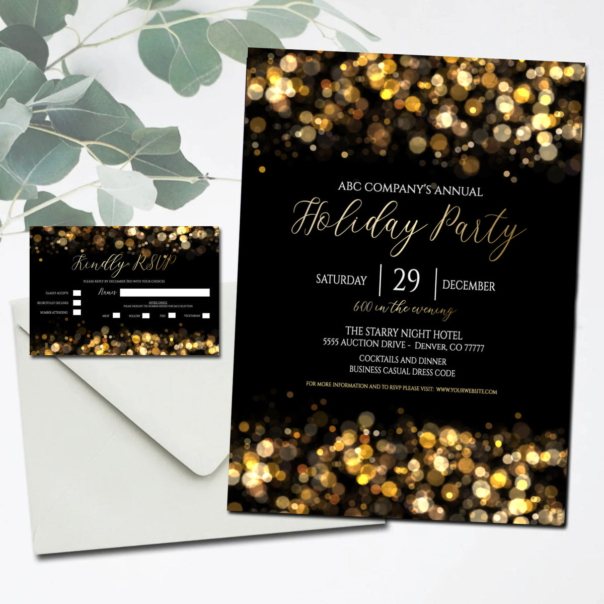 Company Holiday Party, Annual Christmas Corporate Work Event — TidyLady ...