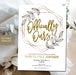 Officially Ours Editable Adoption Invite Template, Printable Editable, Adoption Celebration Party Modern Boho Chic, Ceremony Invitation