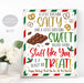 Christmas Staff Appreciation Sign, Chocolate Pretzel Thank You, Work Employee Appreciation Something Salty Sweet Treat, Holiday Printable