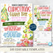 Christmas Giving Tree Fundraiser Flyer and Tree Tag set, Christmas Charity Nonprofit Printable, Community Donations Church School Pto Pta