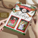Baseball Christmas Card, Home for the Holidays, Holiday Greeting photo card, family kids holiday baseball fans photo card, Editable Template