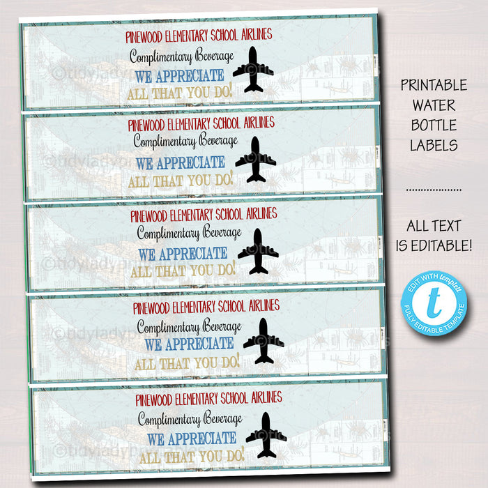 world-travel-map-theme-teacher-appreciation-week-party-set-tidylady-printables for Free Printable Editable Travel Map World Travel Map Theme Teacher Appreciation Week Party Set — TidyLady Printables for Free Printable Editable Travel Map